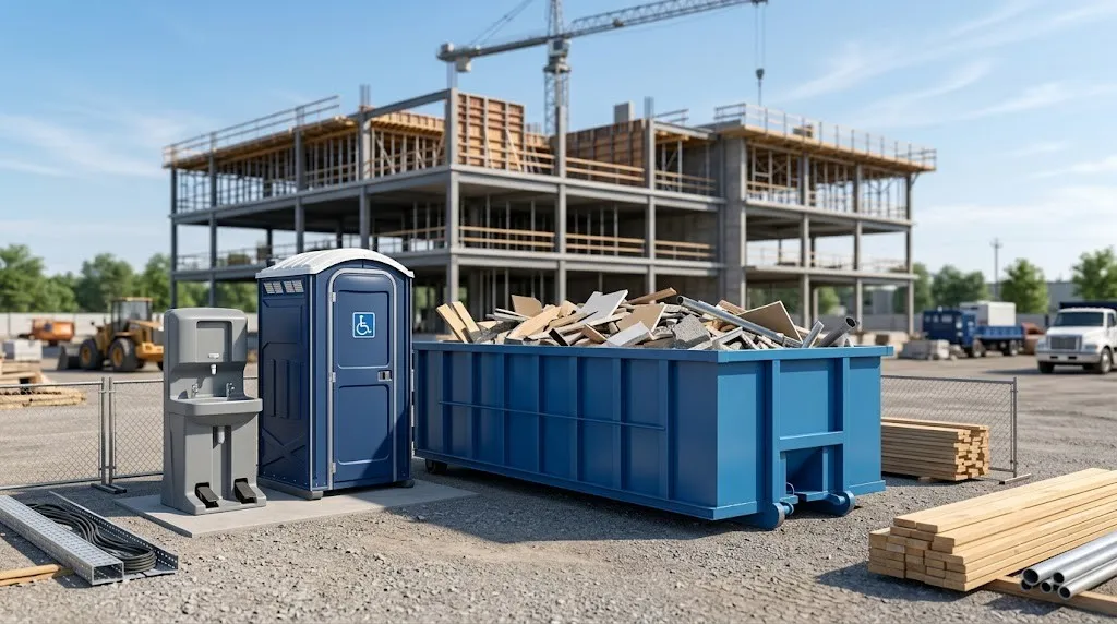 Construction Dumpster Rental in Bloomington, IN