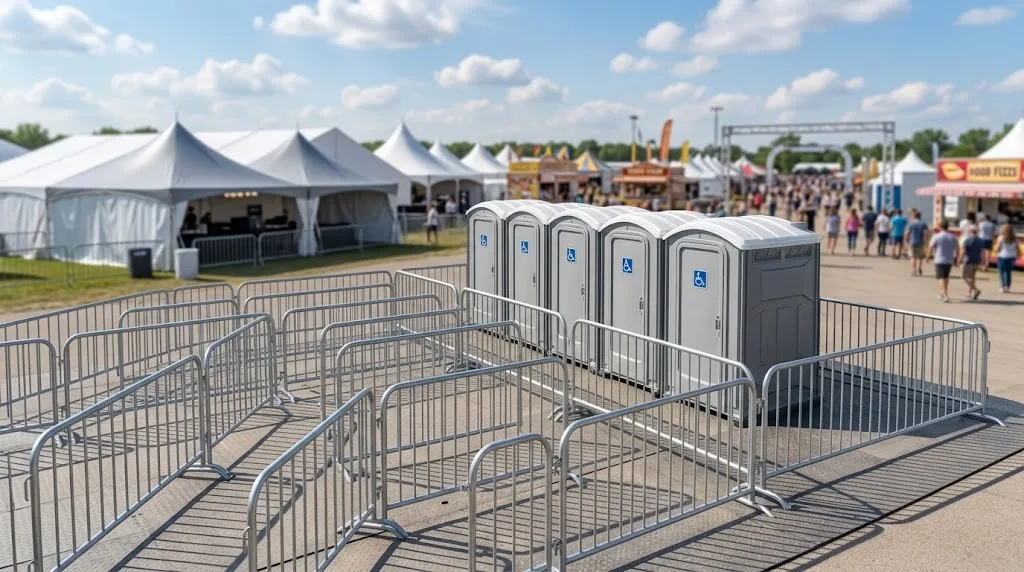 Crowd Control Barrier Rental in Bloomington, IN