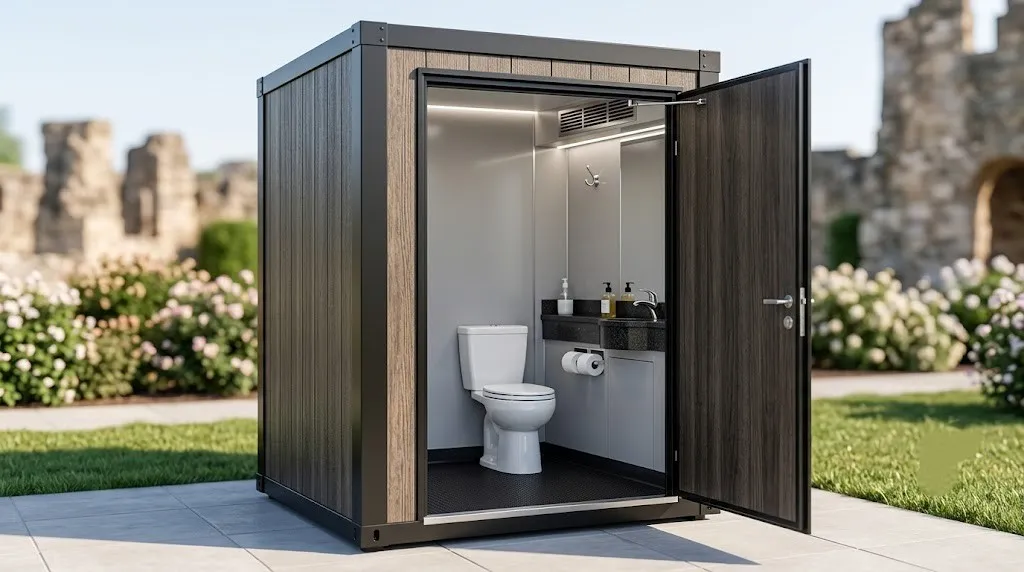 Deluxe Flushable Porta Potty in Bloomington, IN