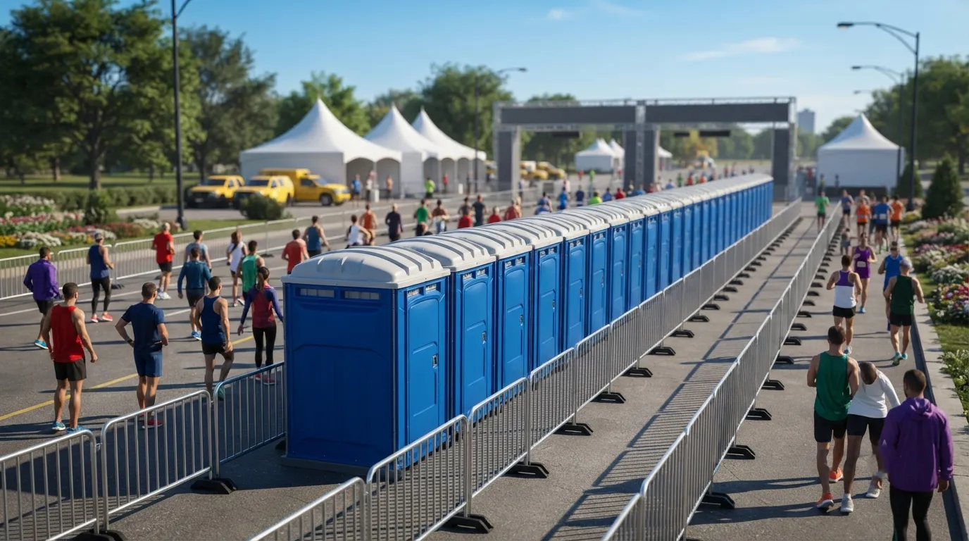 Marathon and Race Restrooms in Bloomington, IN